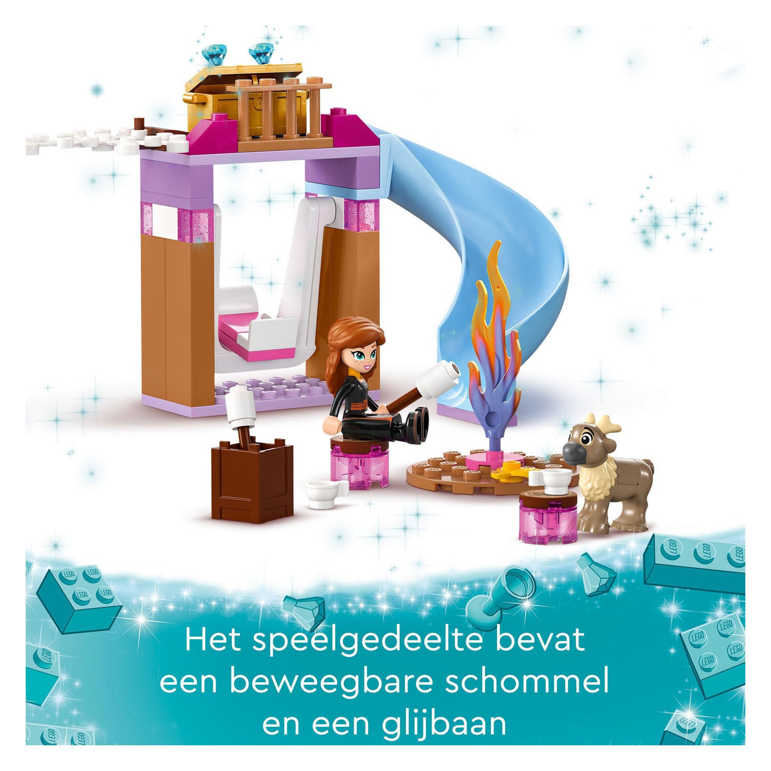 Lego LEGO Prinzessin 43238 Elsas gefrorenes Schloss