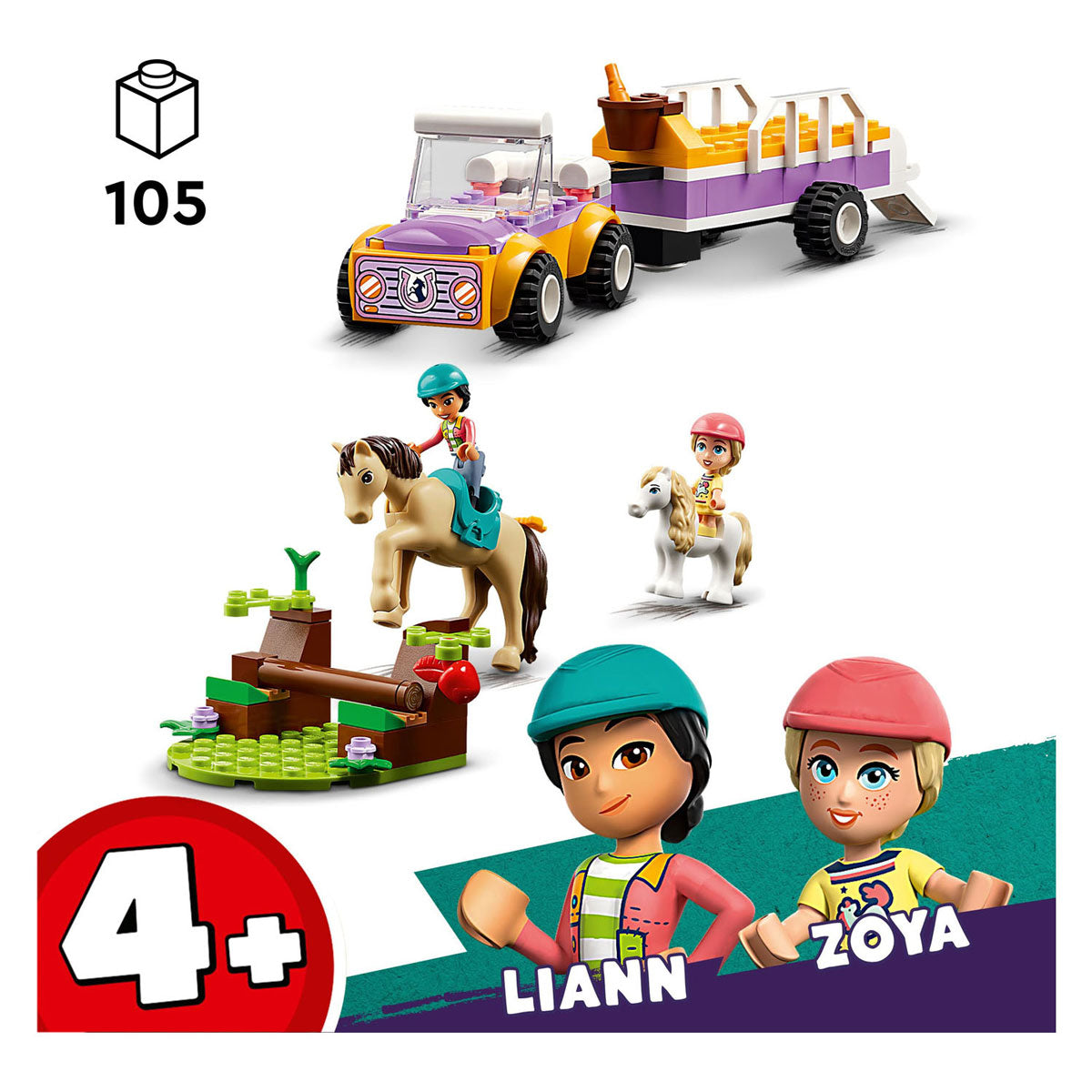 Lego Lego Freunde 42634 Pferd und Pony Trailer