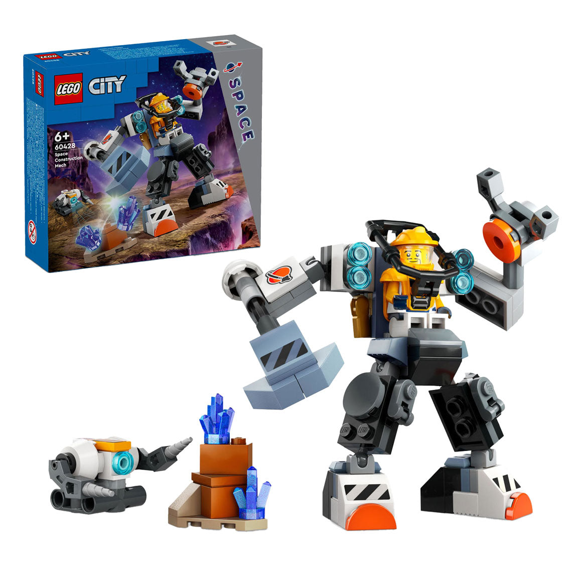 Lego Lego City 60428 Weltraumgebäude Mecha