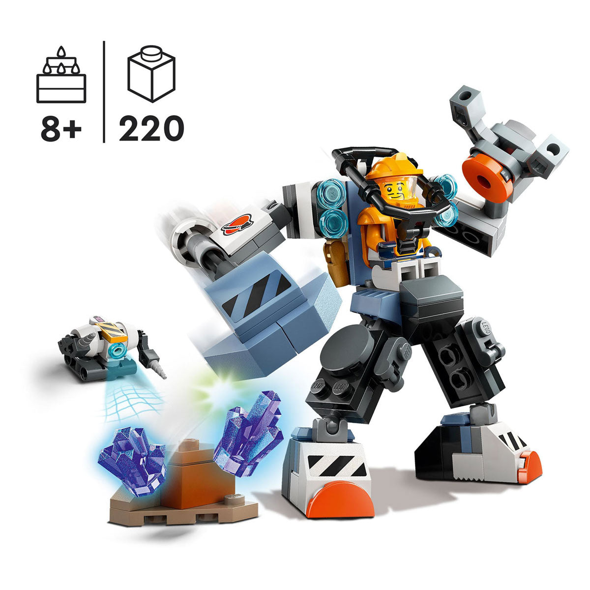 Lego Lego City 60428 Weltraumgebäude Mecha