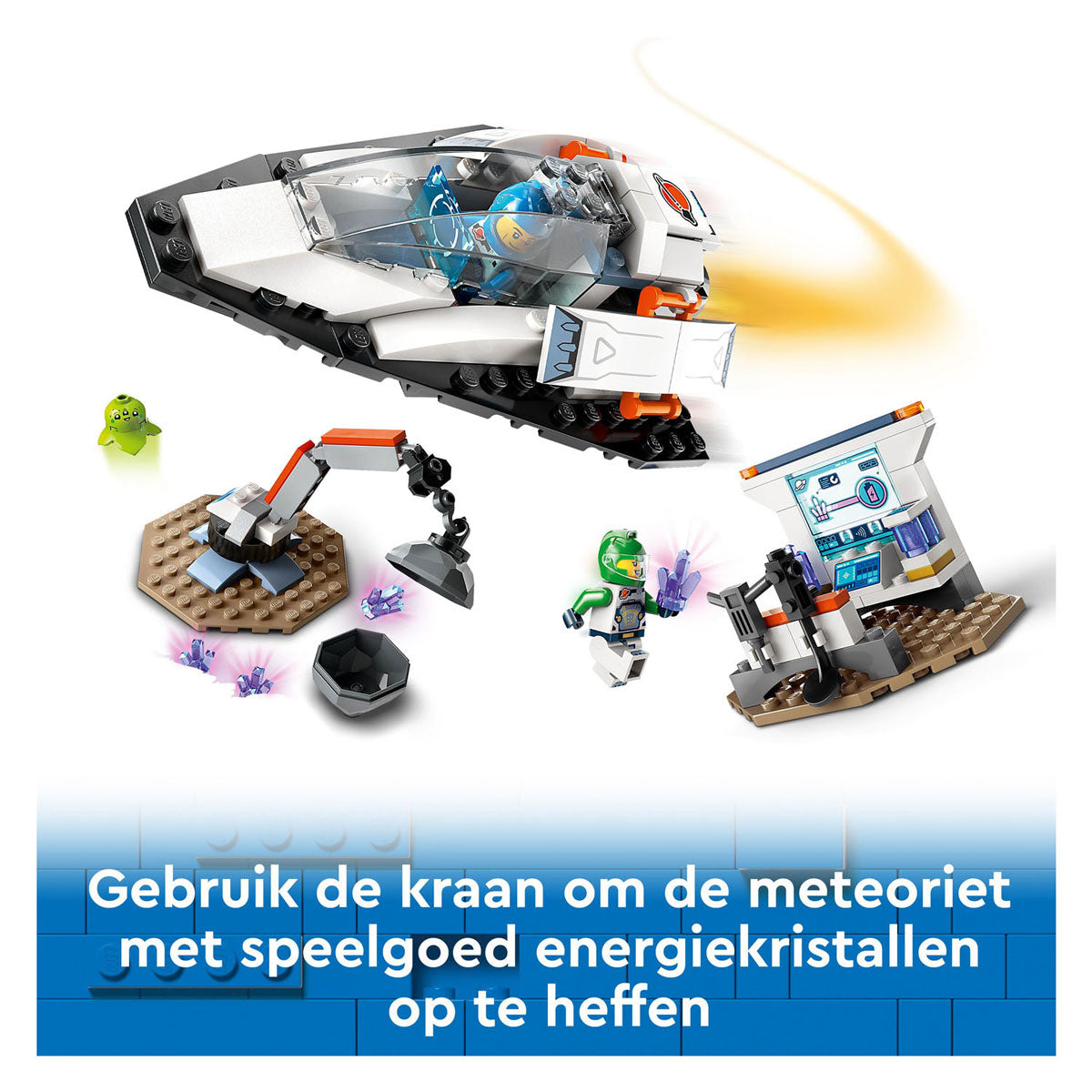 Lego Lego City 60429 Raumschiff und Entdeckung von Asteroide
