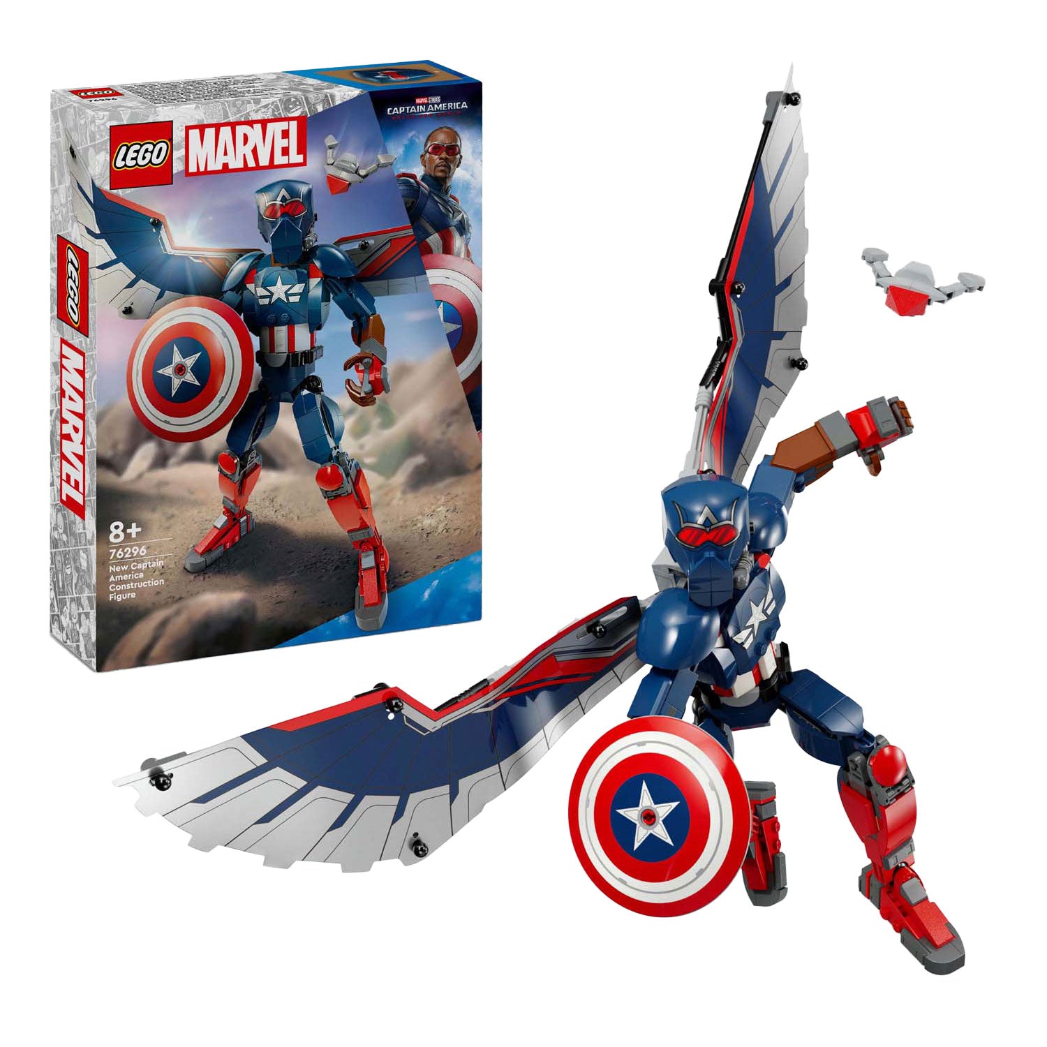 Lego Lego 76296 Captain America Building Figur