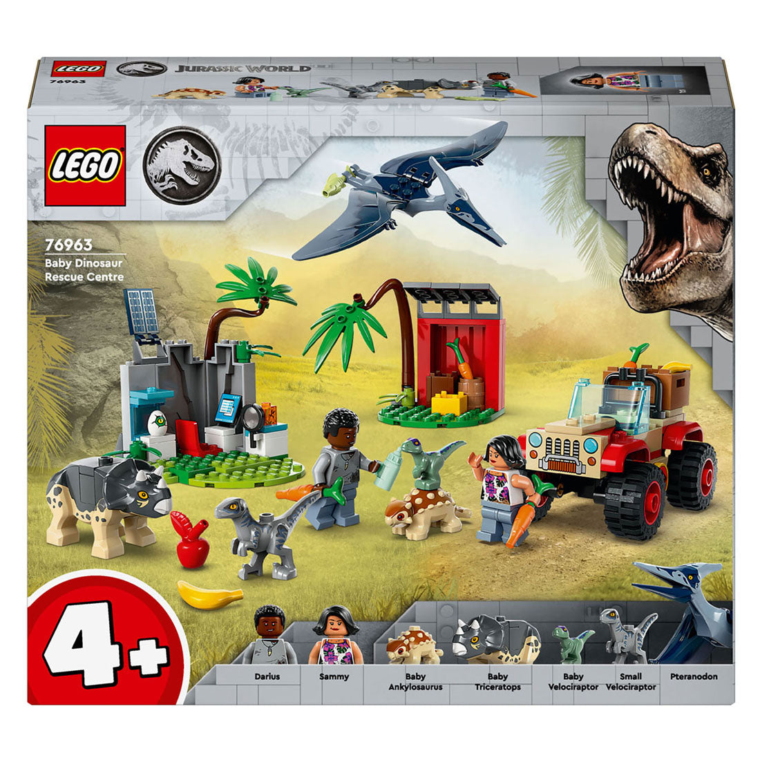 Lego Lego Jurassic World 76963 Rettungszentrum für Babydinosaurier