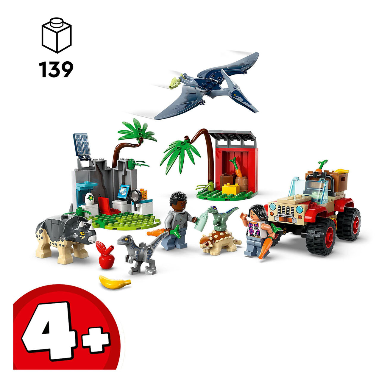 Lego Lego Jurassic World 76963 Rettungszentrum für Babydinosaurier
