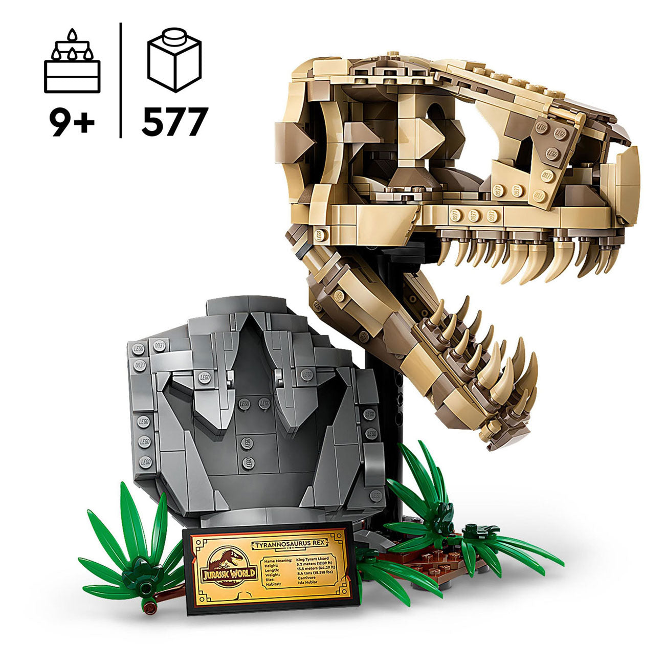 Lego Lego Jurassic World 76964 Dinosaurus Fossilien: T-Rex Schedel