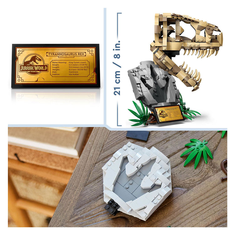 Lego Lego Jurassic World 76964 Dinosaurus Fossilien: T-Rex Schedel