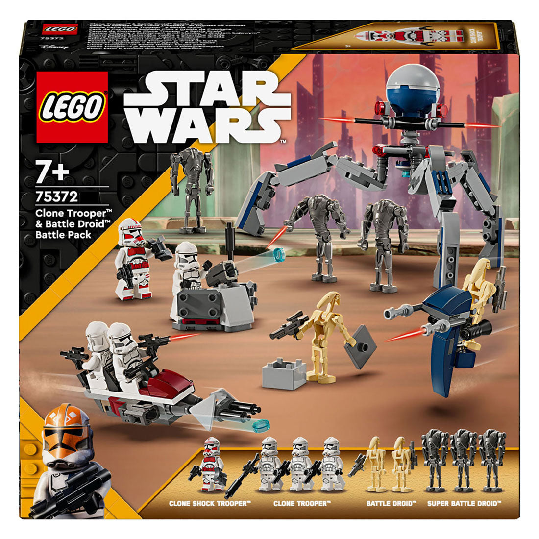 Lego Lego Star Wars 75372 Klon Trooper und Battle Droid Battle Pack
