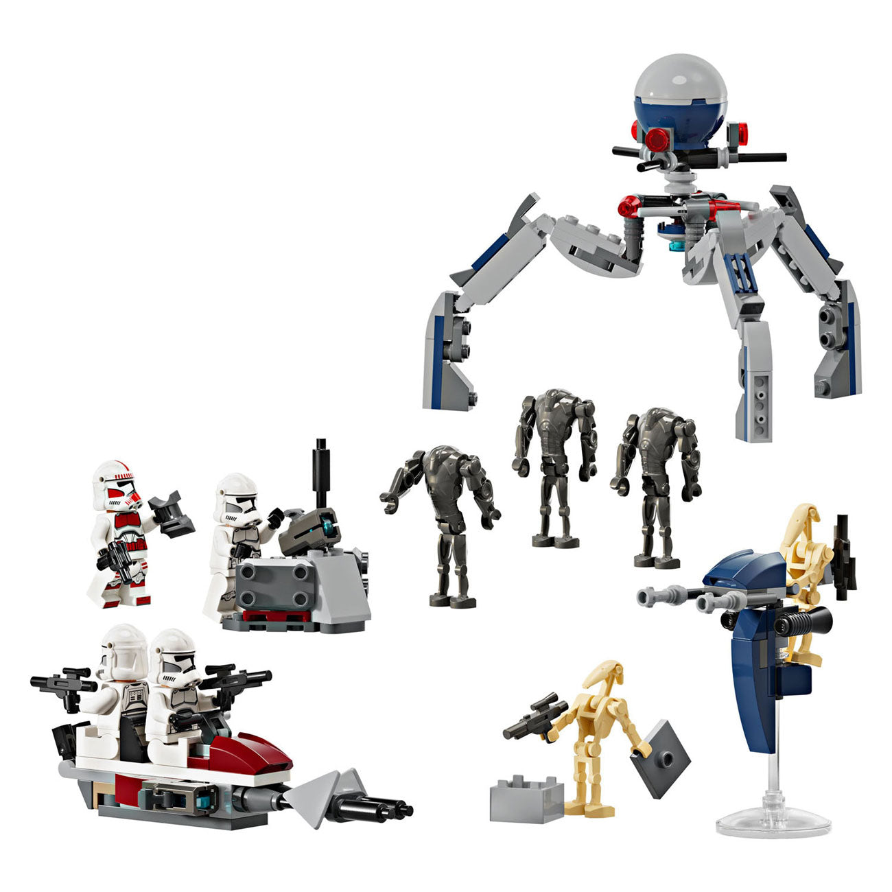 Lego Lego Star Wars 75372 Klon Trooper und Battle Droid Battle Pack