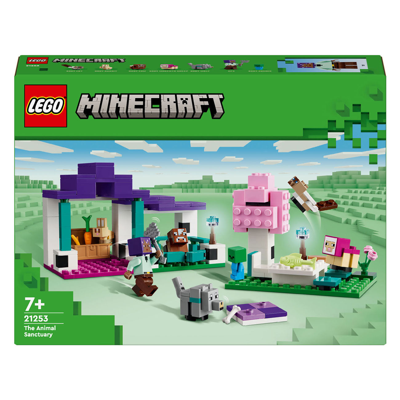 Lego Lego Minecraft 21253 de Dierenopvangang