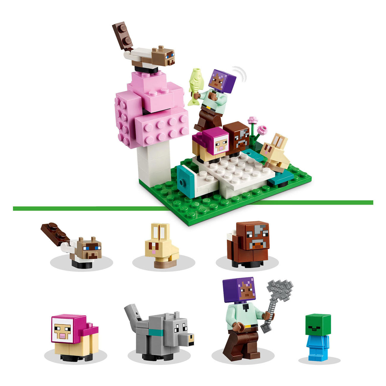 Lego Lego Minecraft 21253 de Dierenopvangang