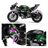 Lego Lego Technic 42170 Kawasaki Ninja H2R Motor - afbeelding 11