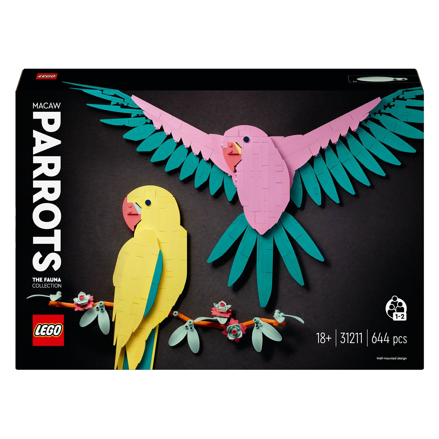 Lego Lego Art 31211 ARA -Papageien