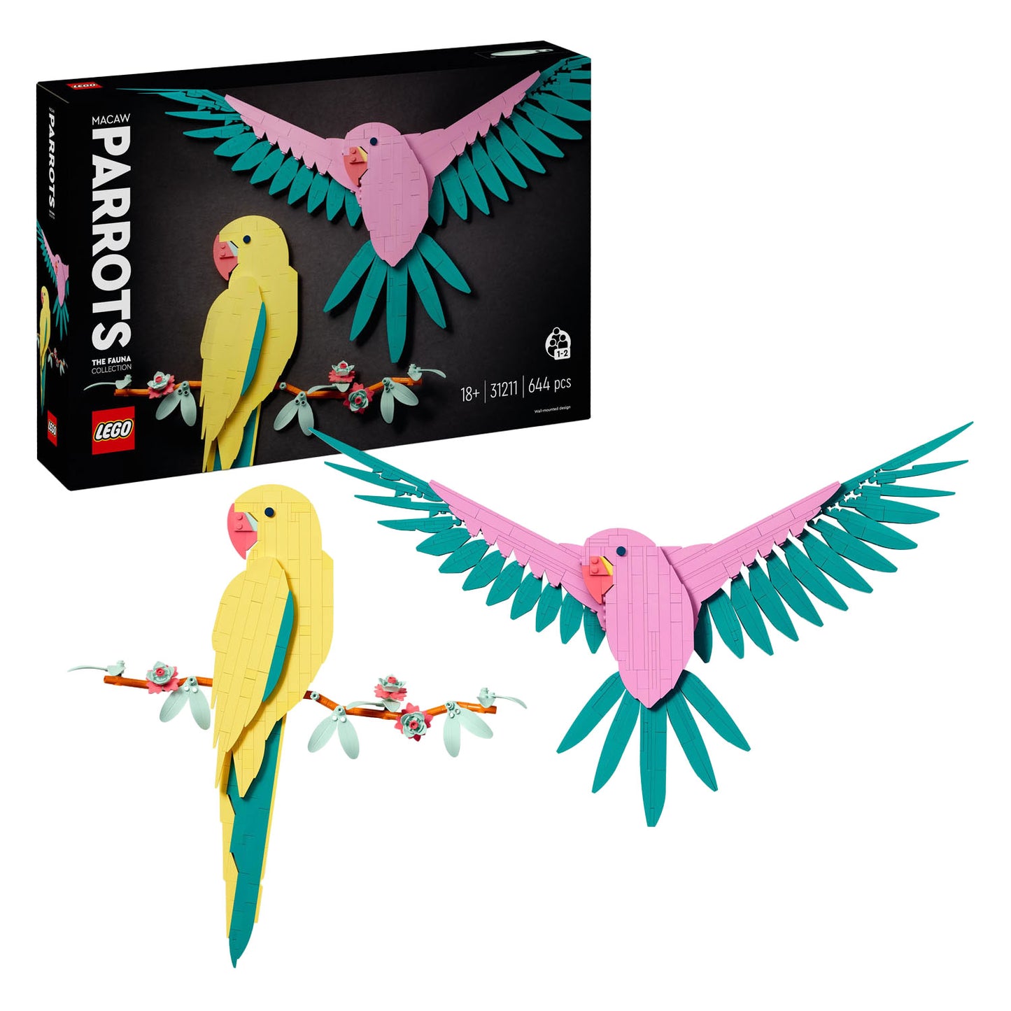 Lego Lego Art 31211 ARA -Papageien