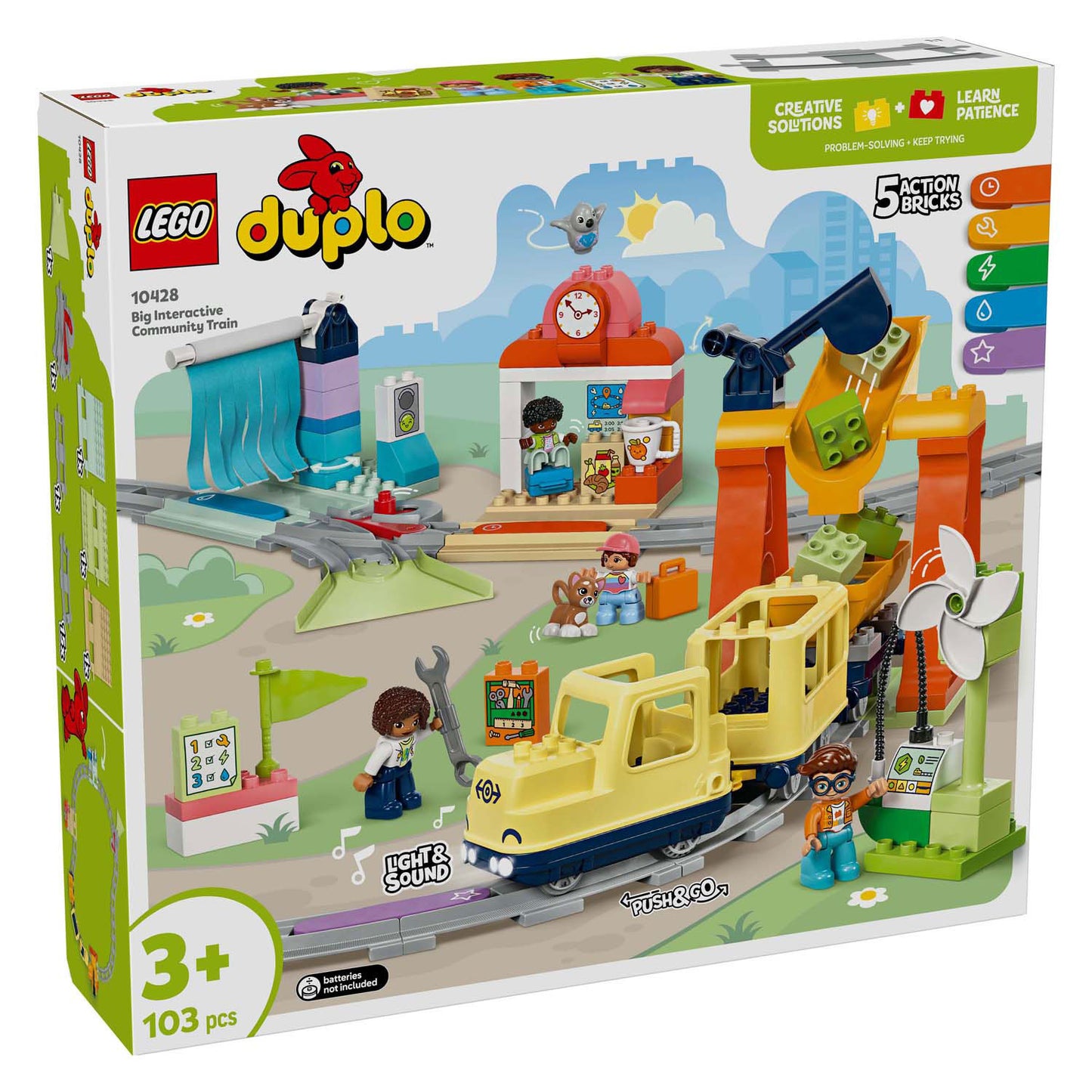 Lego Lego Duplo Town 10428 Großer interaktiver Nachbarschaftszug