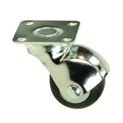 Mack by tente 1065732 – Lenkrolle aus PP mit Platte 40 mm | 4 Stück