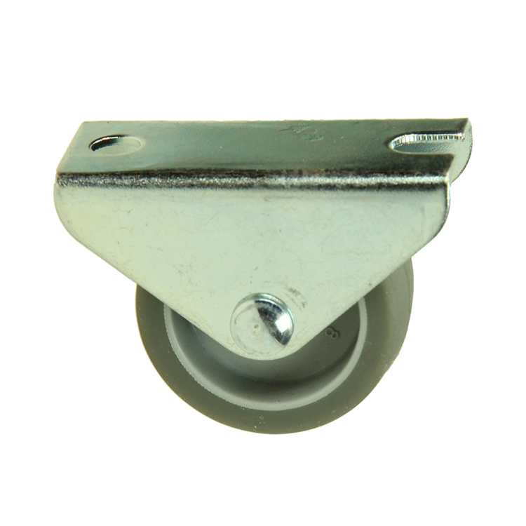 Mack by tente 1065733 – Bockrolle mit Gummilauffläche 31,7 mm | 4 Stück