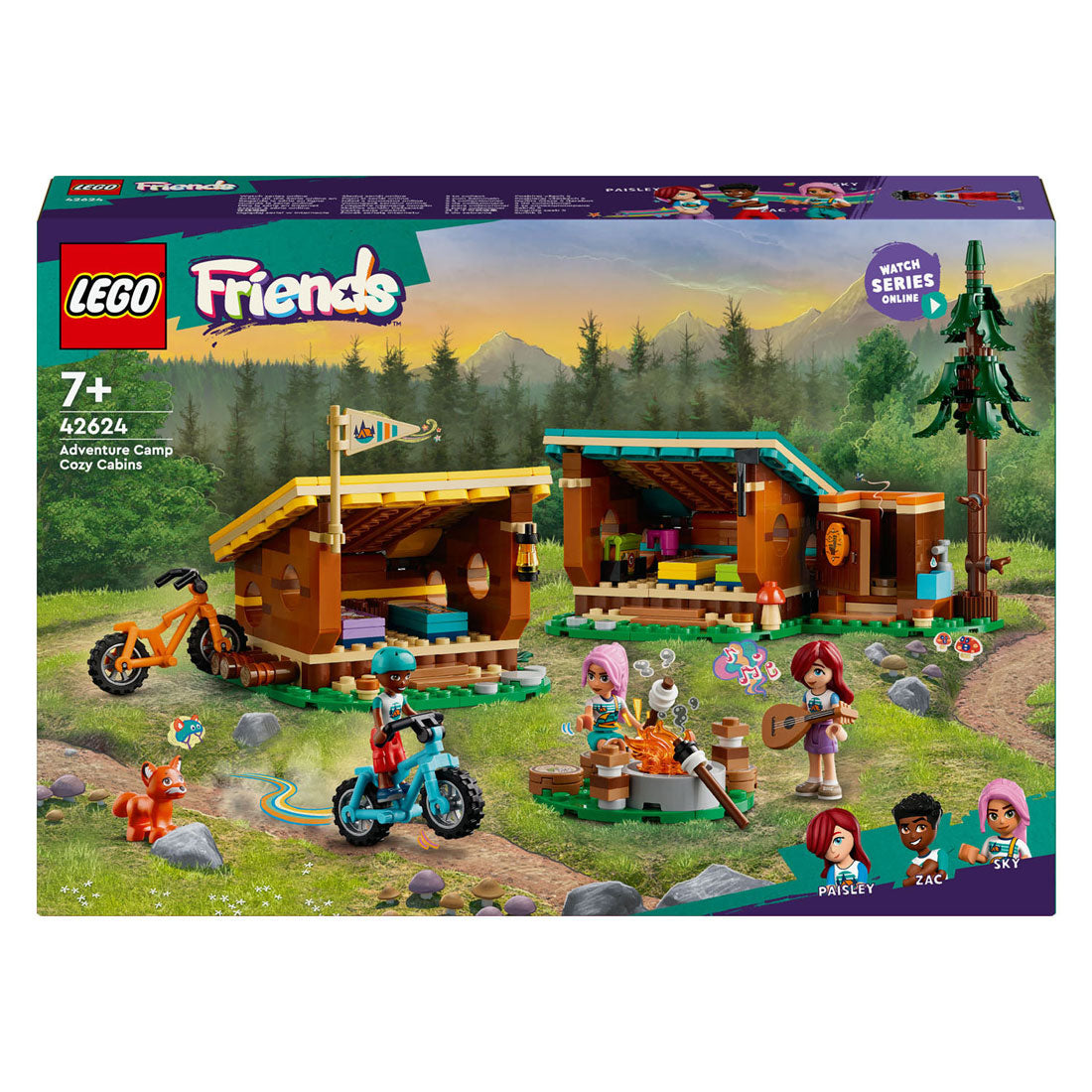 Lego Lego Freunde 42624 Adventure Camp Cosy Boshutten