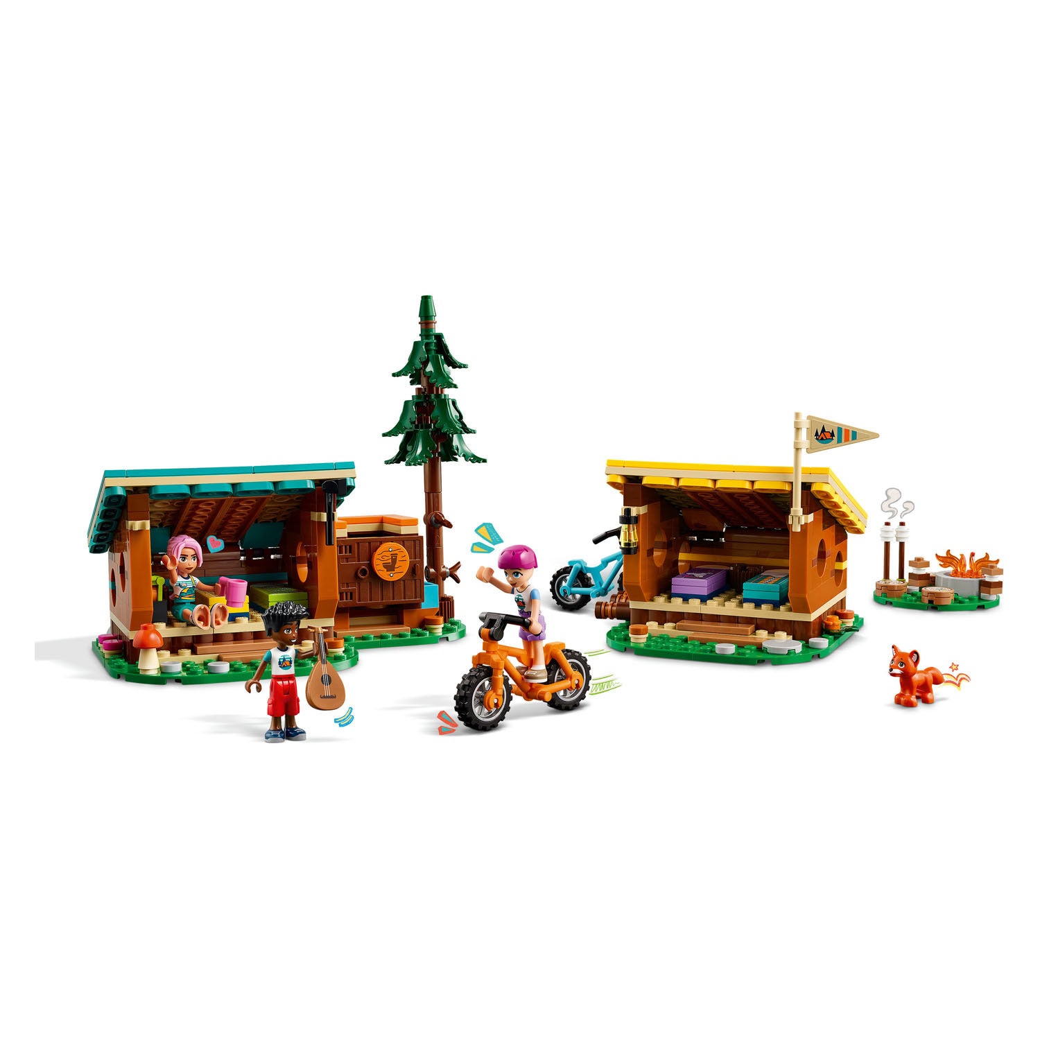 Lego Lego Freunde 42624 Adventure Camp Cosy Boshutten