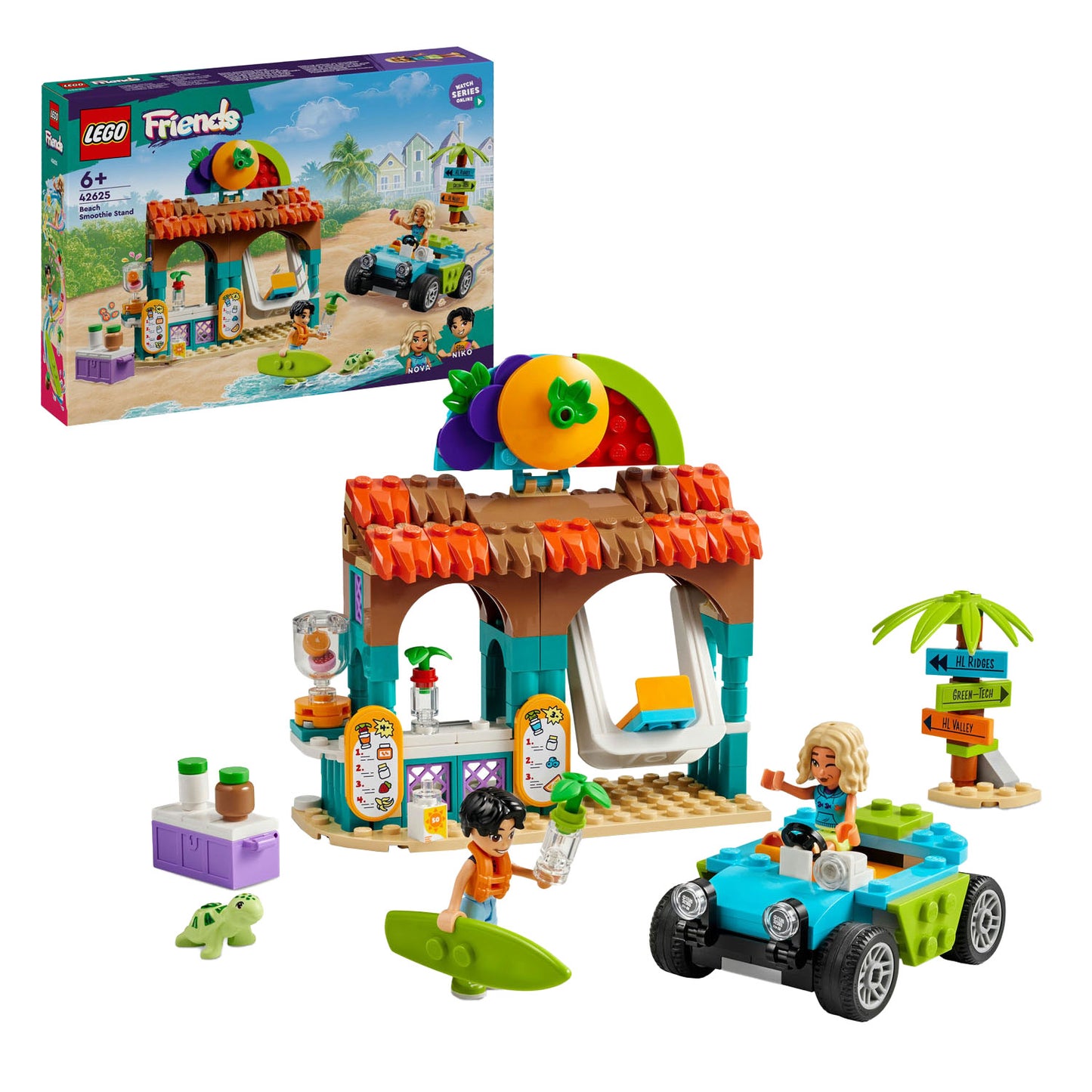 Lego Lego Freunde 42625 Strand glatt Srak
