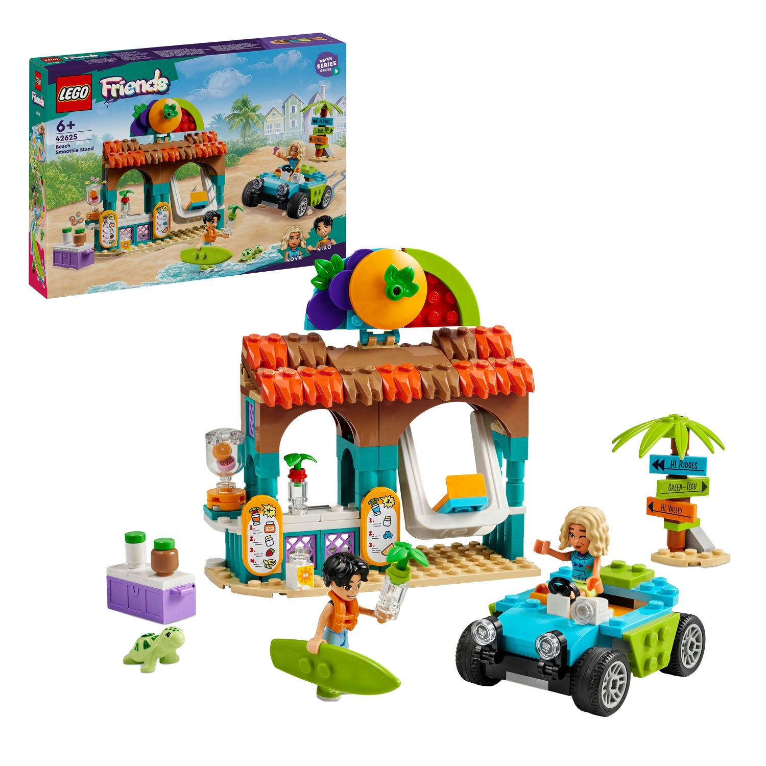 Lego Lego Freunde 42625 Strand glatt Srak