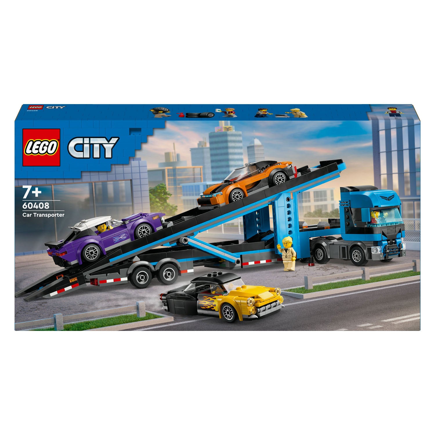 Lego Lego City 60408 Transportfahrzeug mit Sportwagen