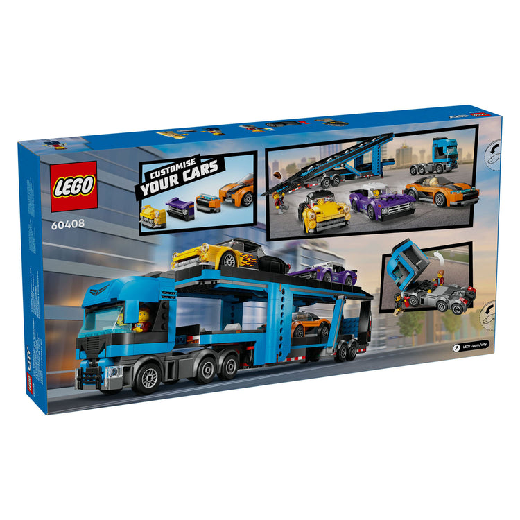Lego Lego City 60408 Transportfahrzeug mit Sportwagen