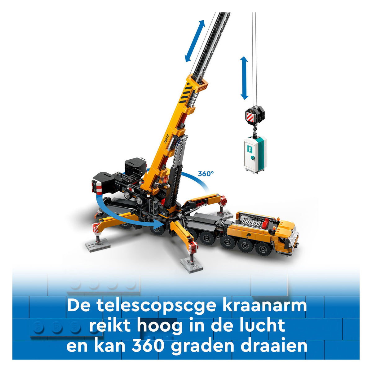Lego Lego City 60409 Gelbes mobiler Baukran