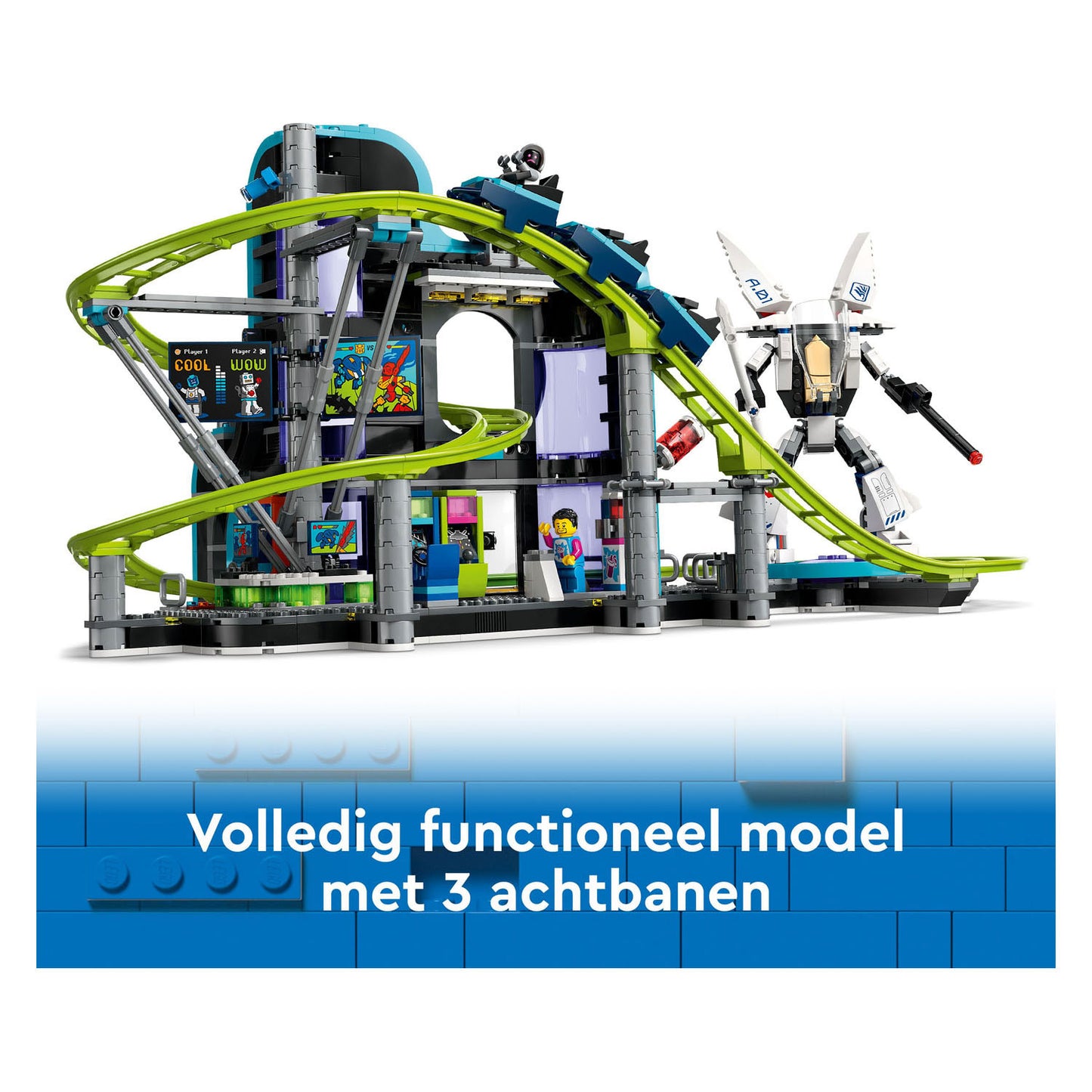 Lego Lego City 60421 Achtbaan in Robotwereld