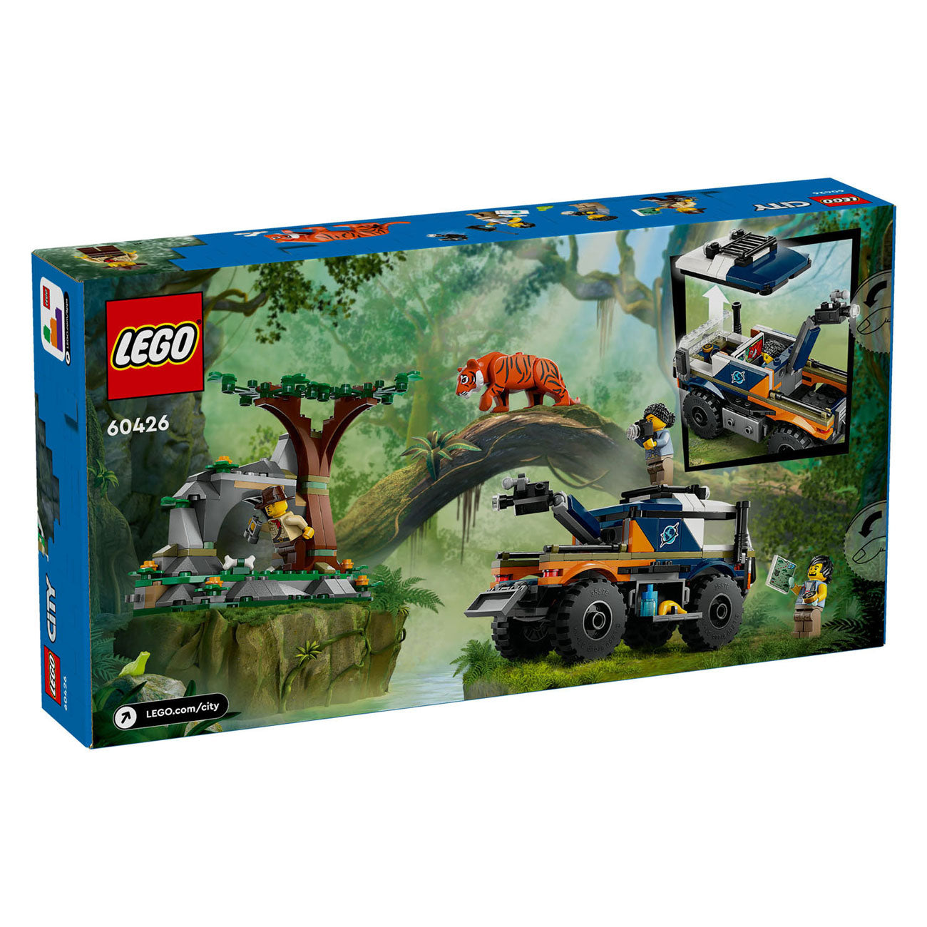 Lego Lego City 60426 Dschungelforscher: Offroad -Lkw