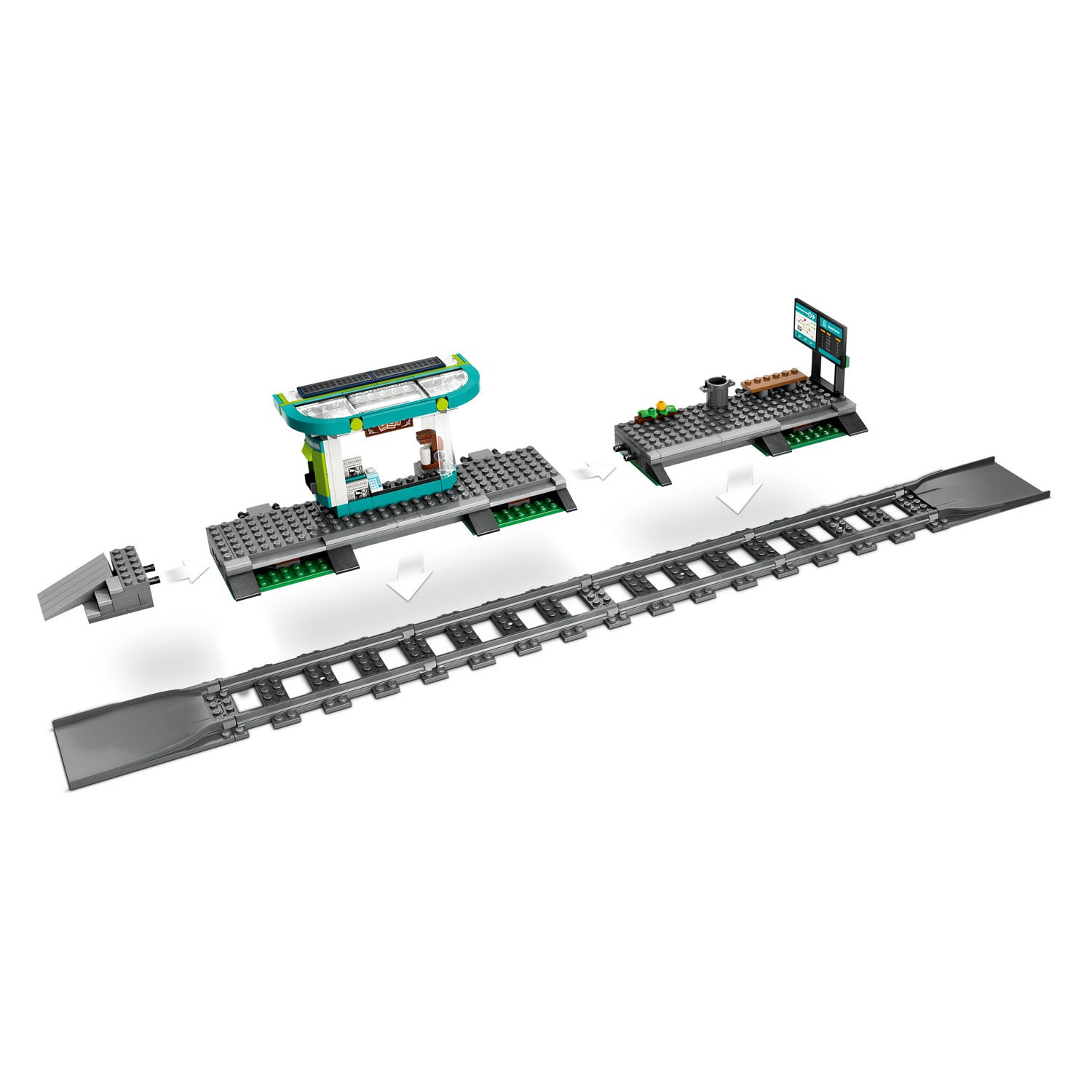 Lego Lego City 60423 Stadstram und Station