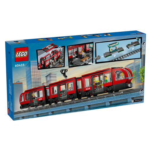 Lego Lego City 60423 Stadstram und Station