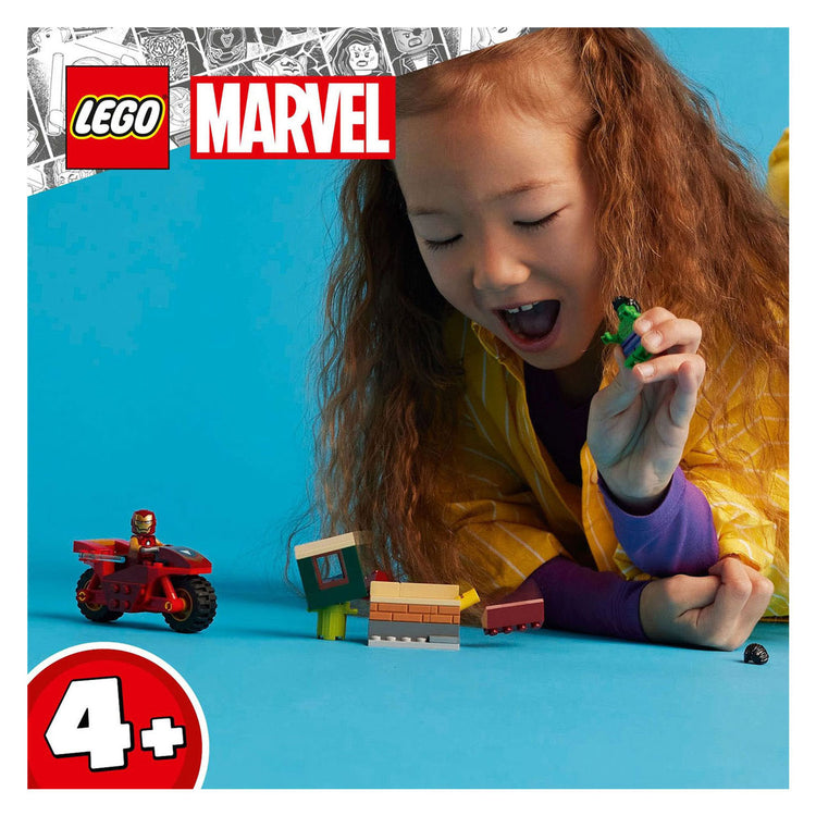 Lego Lego Super Heroes 76287 Iron Man mit Motor und De Hulk