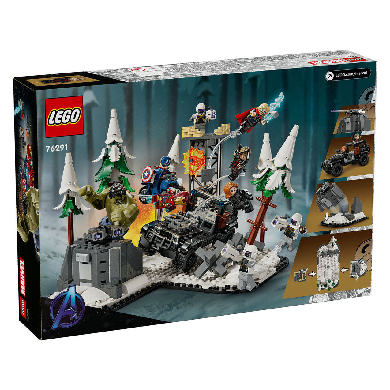 Lego Lego Super Heroes 76291 Die Avengers versammeln sich: Alter von Ultron