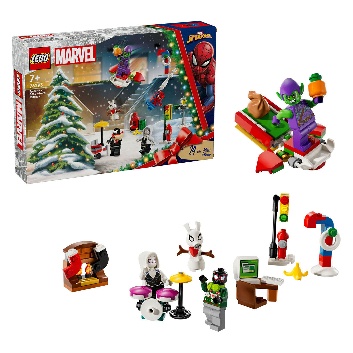 Lego Lego Super Heroes 76293 Spider-Man Advent Calender 2024