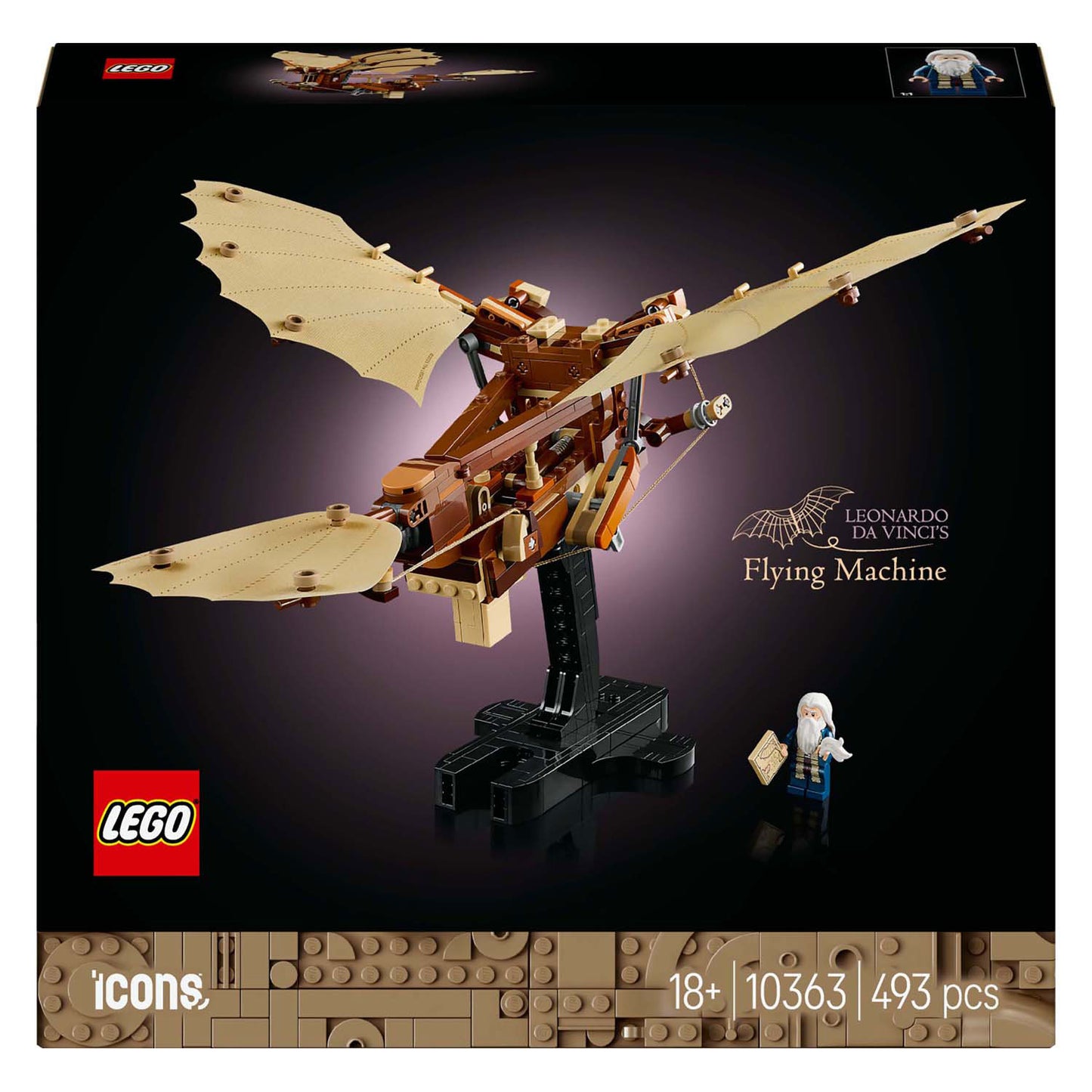 Lego Lego Icons 10363 Die Flugmaschine von Leonardo da Vinci