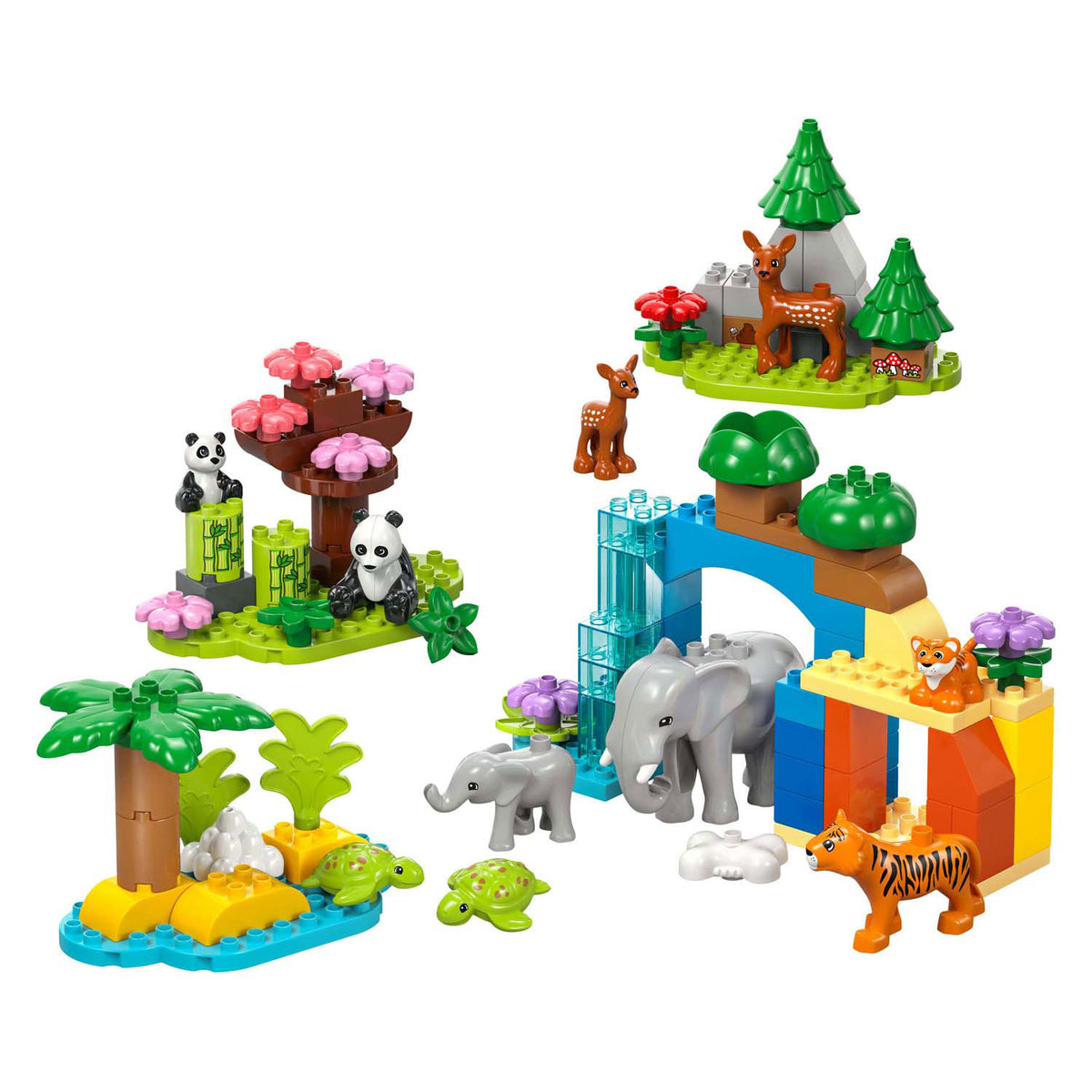 LEGO LEGO DUPLO TOWN 10446 3-in-1-Familien von Wild Dieren