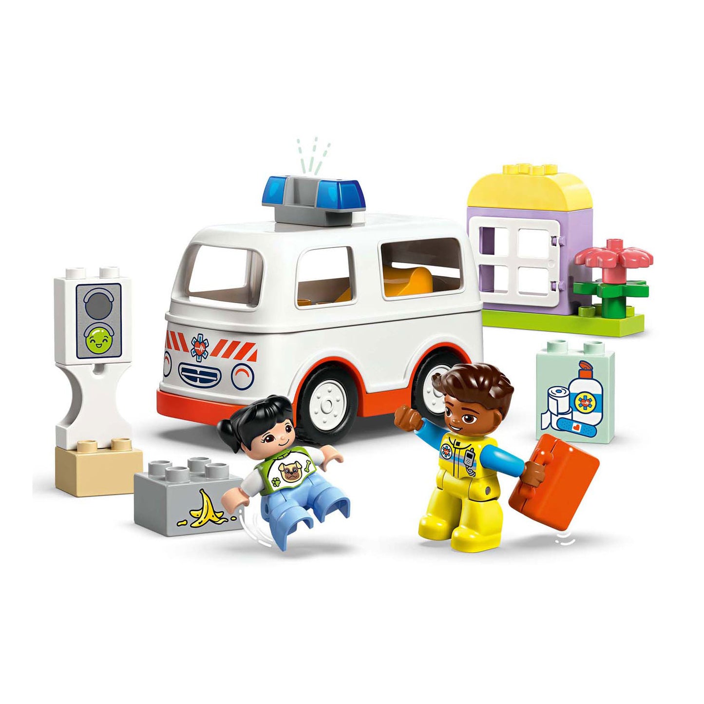 Lego Lego Duplo Town 10447 Krankenwagen mit Fahrer