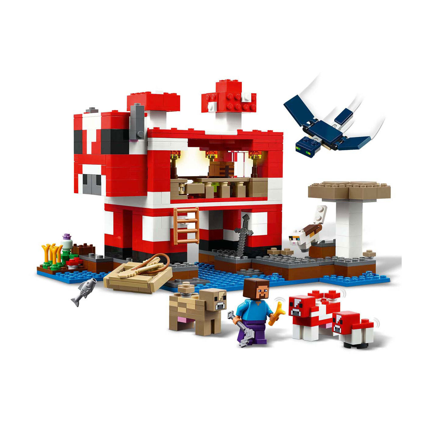 Lego Lego Minecraft 21270 Das Moosroom House