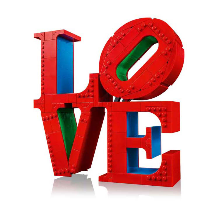 Lego Lego Art 31214 Liebe