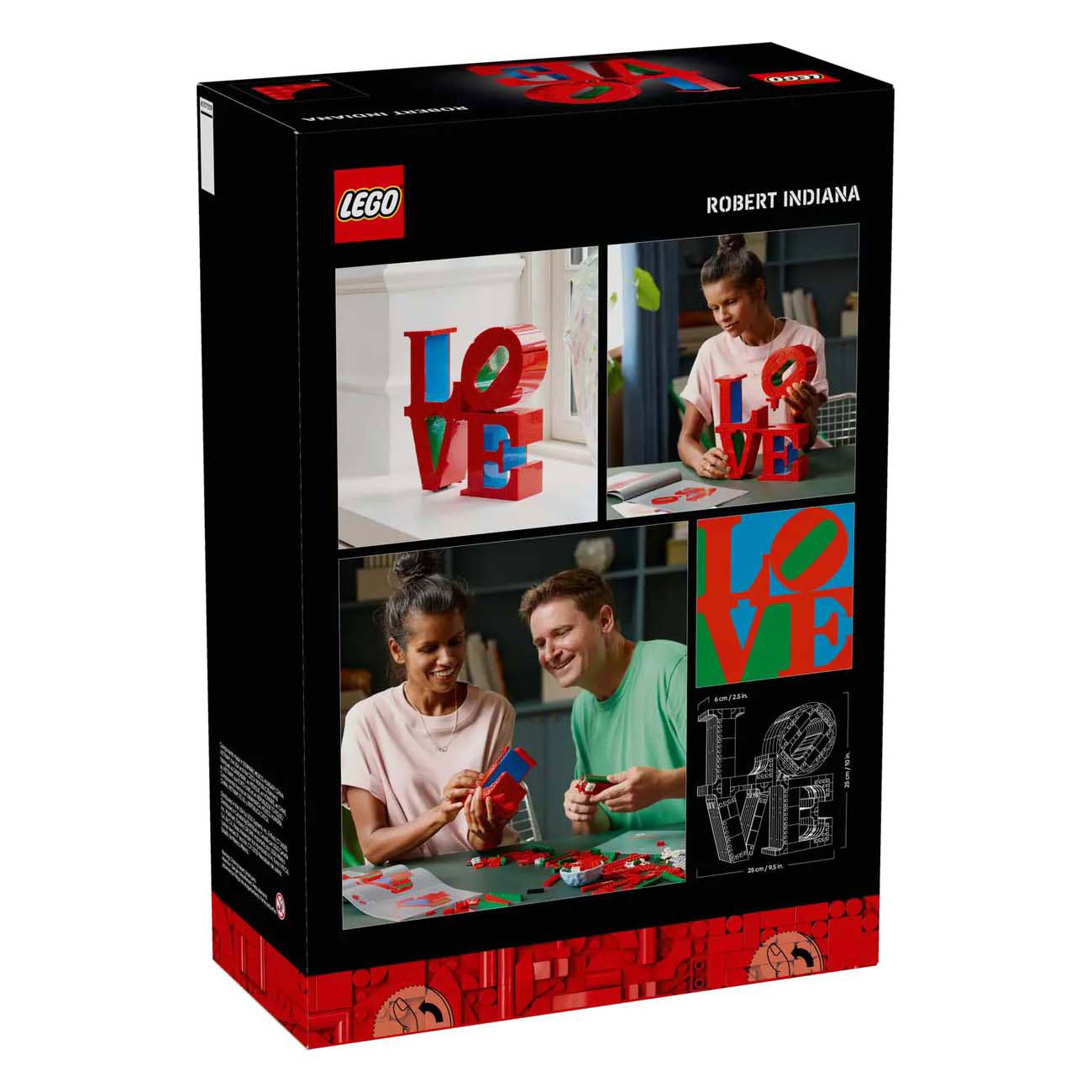 Lego Lego Art 31214 Liebe