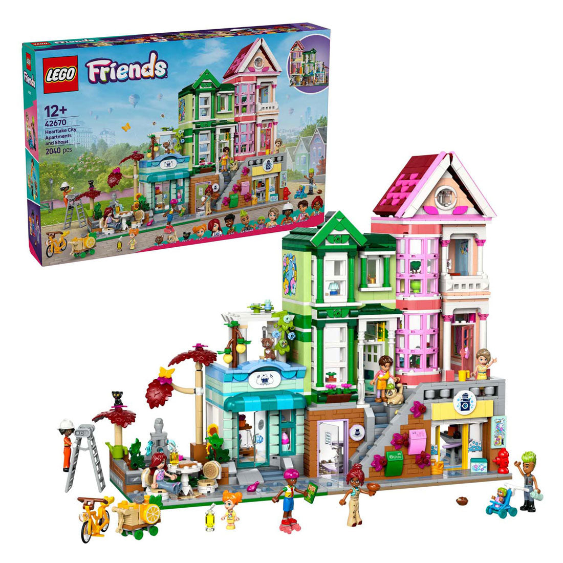 Lego Lego Freunde 42670 Heartlake City Apartments und Geschäfte