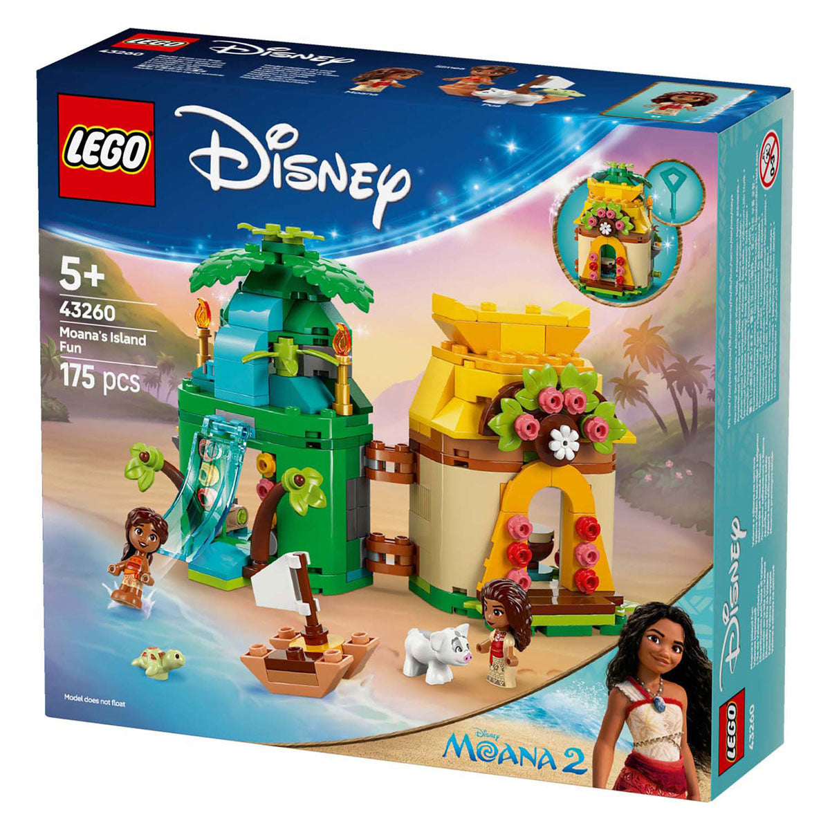 Lego Lego Prinzessin 43260 Vaianas Spielinsel