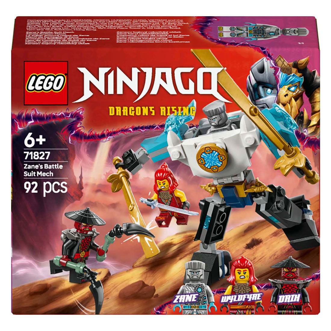 Lego Lego Ninjago 71827 Zanes Kampfmecha