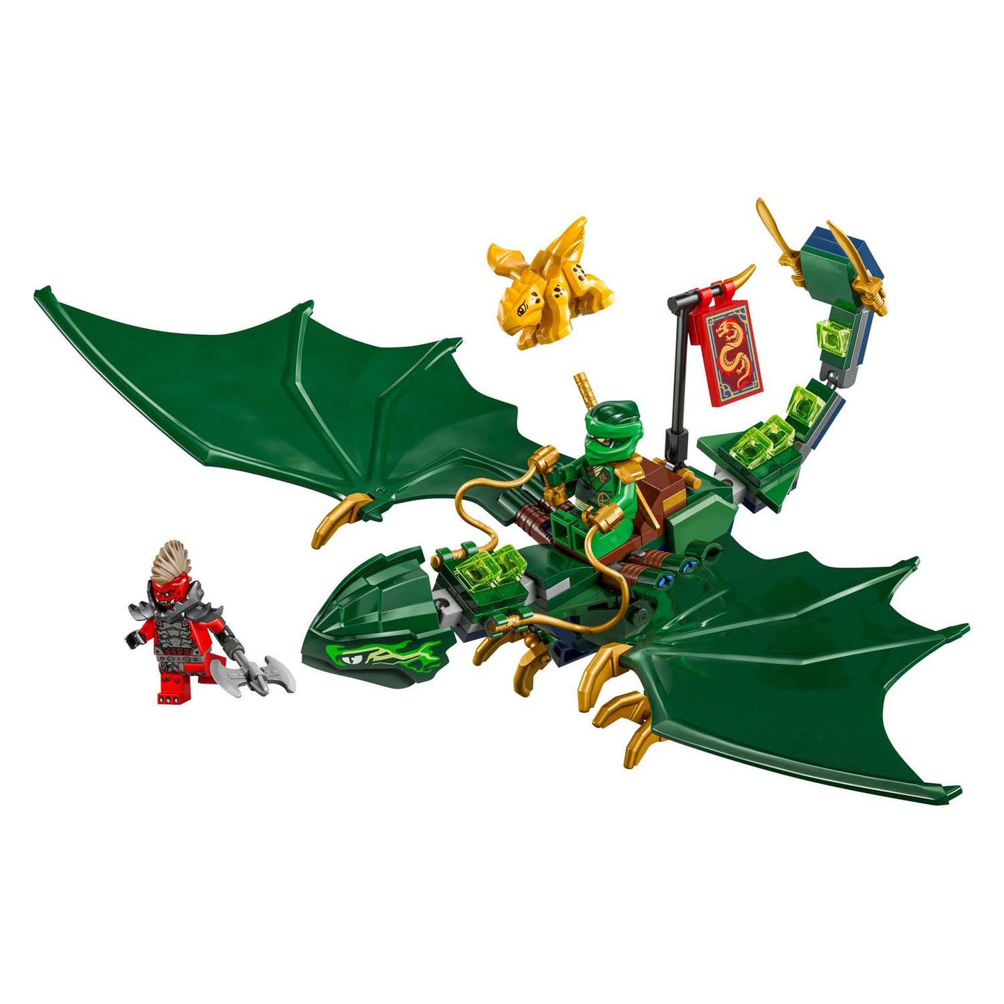 Lego Lego Ninjago 71829 Lloyds Green Forest Drache