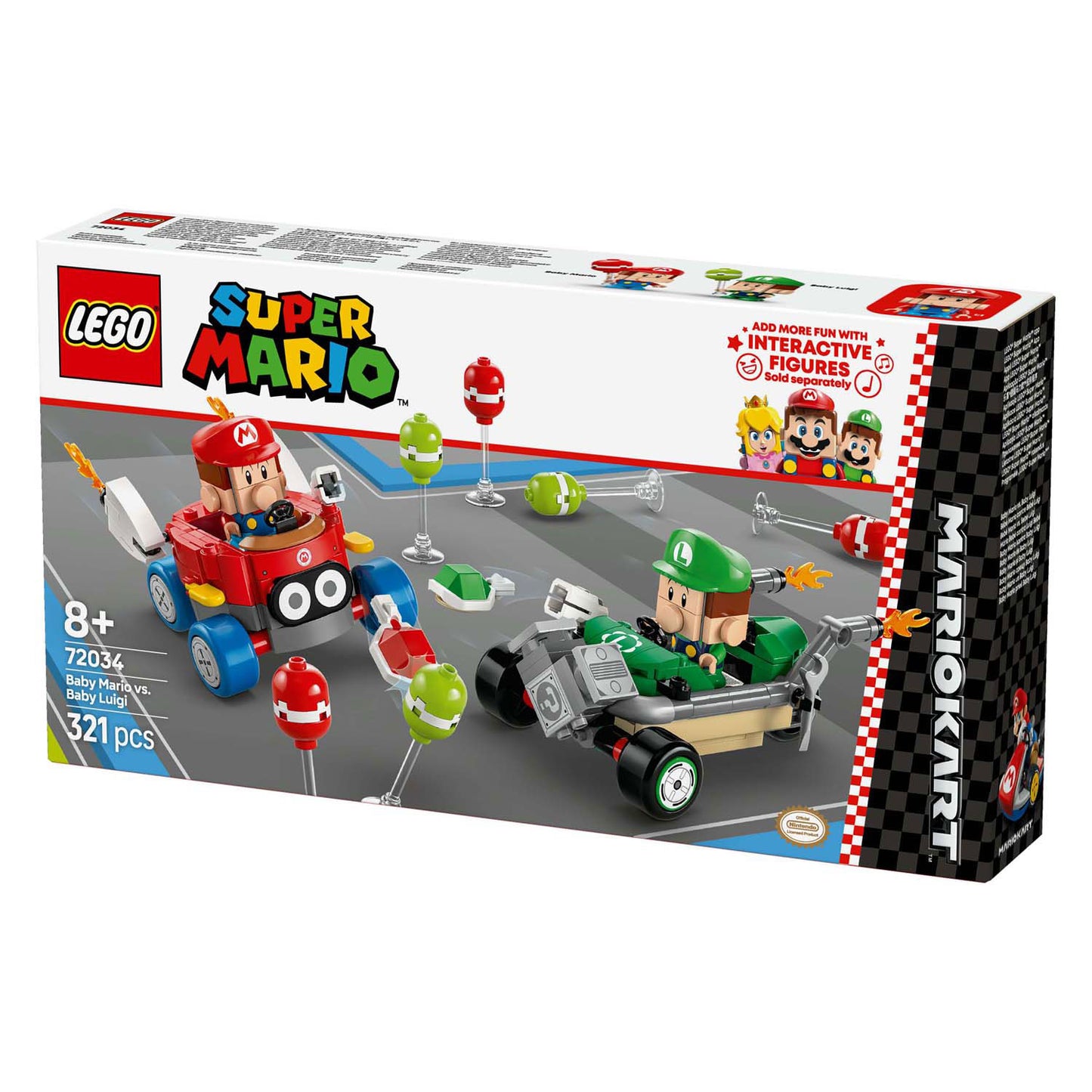Lego Lego Super Mario 72034 Mario Kart Baby Mario Vs. Baby Luigi