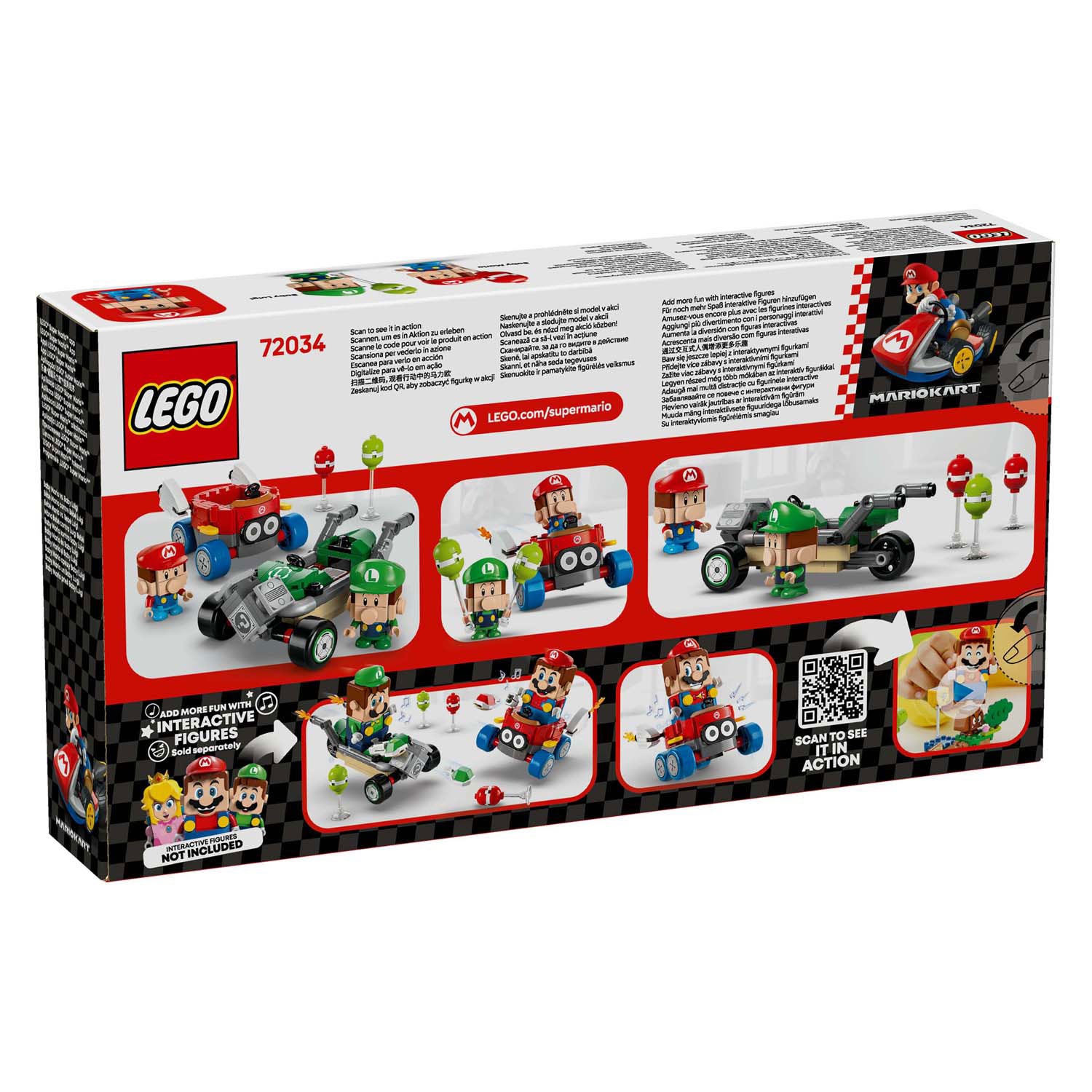 Lego Lego Super Mario 72034 Mario Kart Baby Mario Vs. Baby Luigi