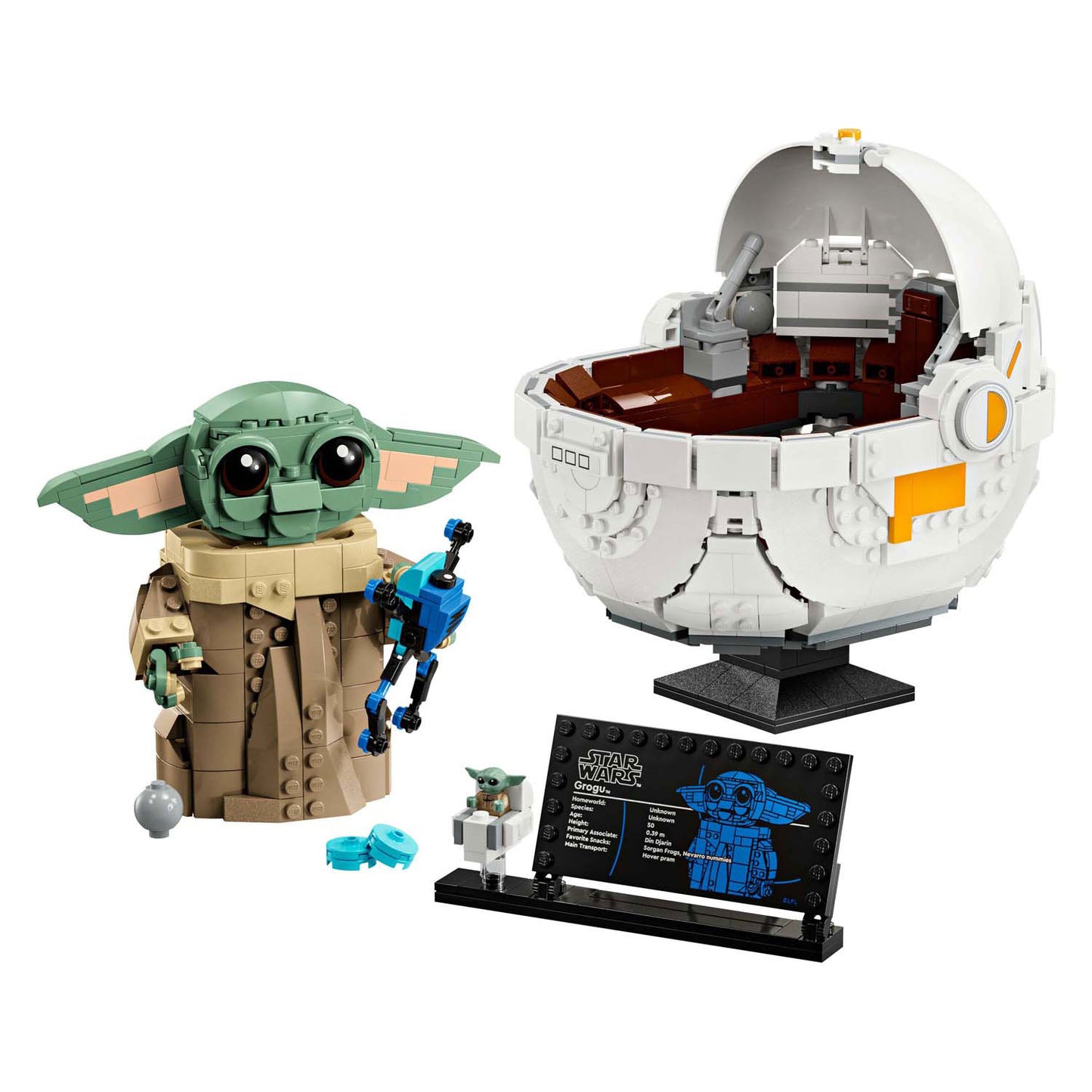 Lego Lego Star Wars 75403 Grogu mit Whirligig