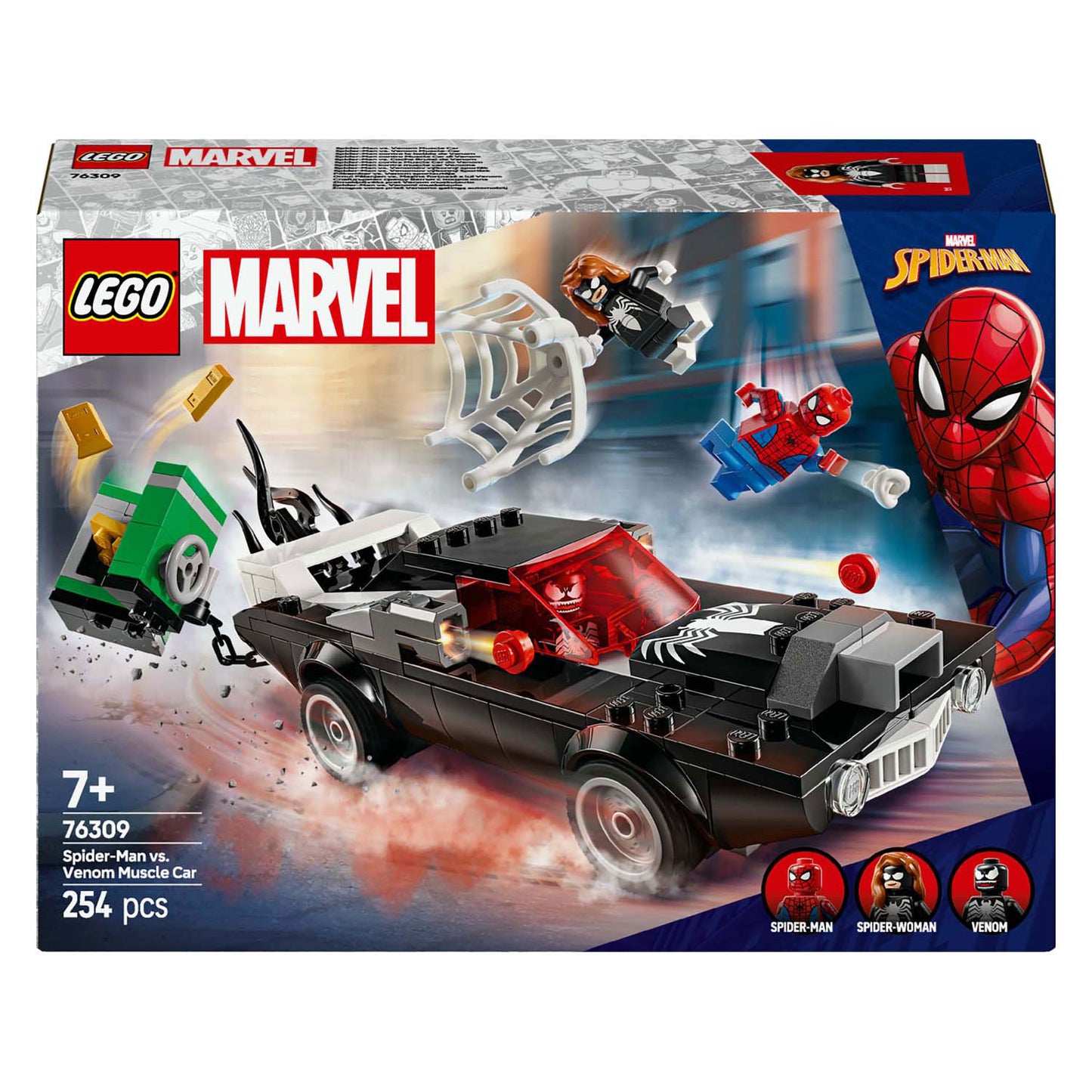 Lego Lego Super Heroes 76309 Spider-Man Vs. Venom -Klassiker