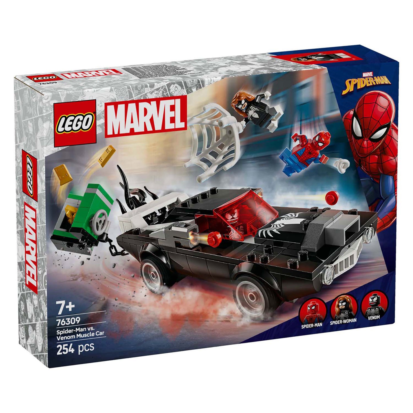 Lego Lego Super Heroes 76309 Spider-Man Vs. Venom -Klassiker