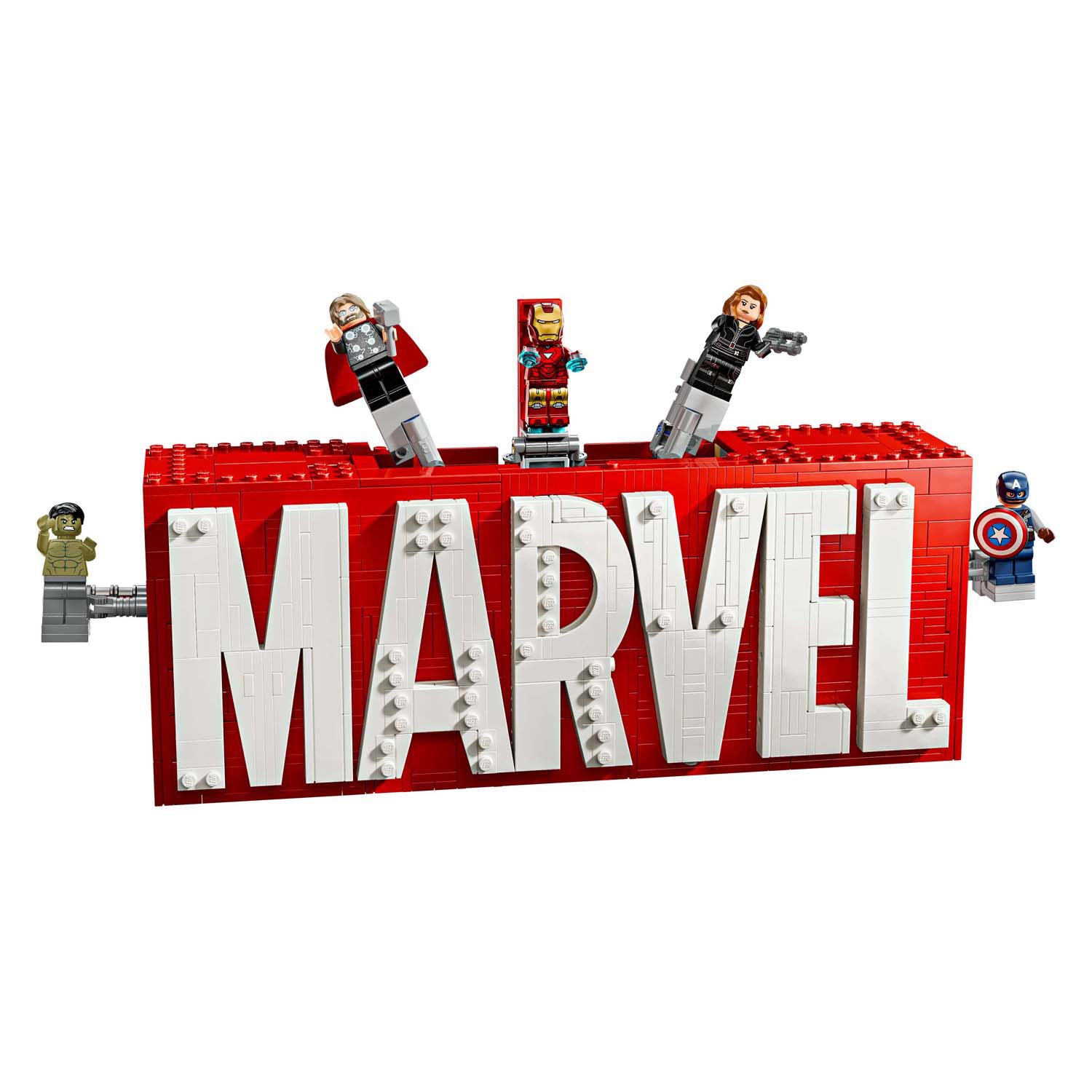 Lego Lego Super Heroes 76313 Logo und Minifiguren